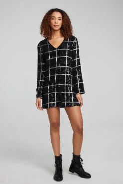 Women Chaser Brand Hunter Fairfax Plaid Mini Dress