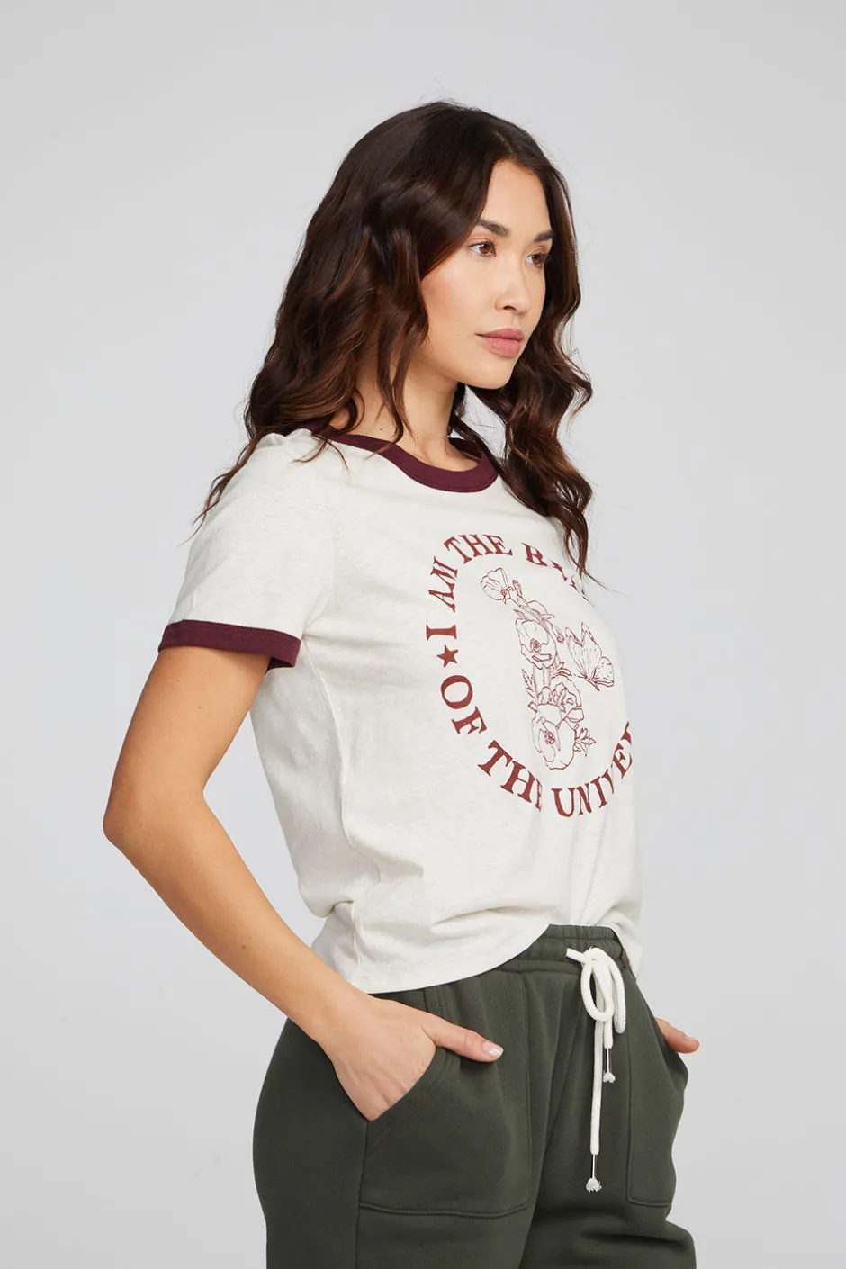 Women Chaser Brand I Am Bliss Tee