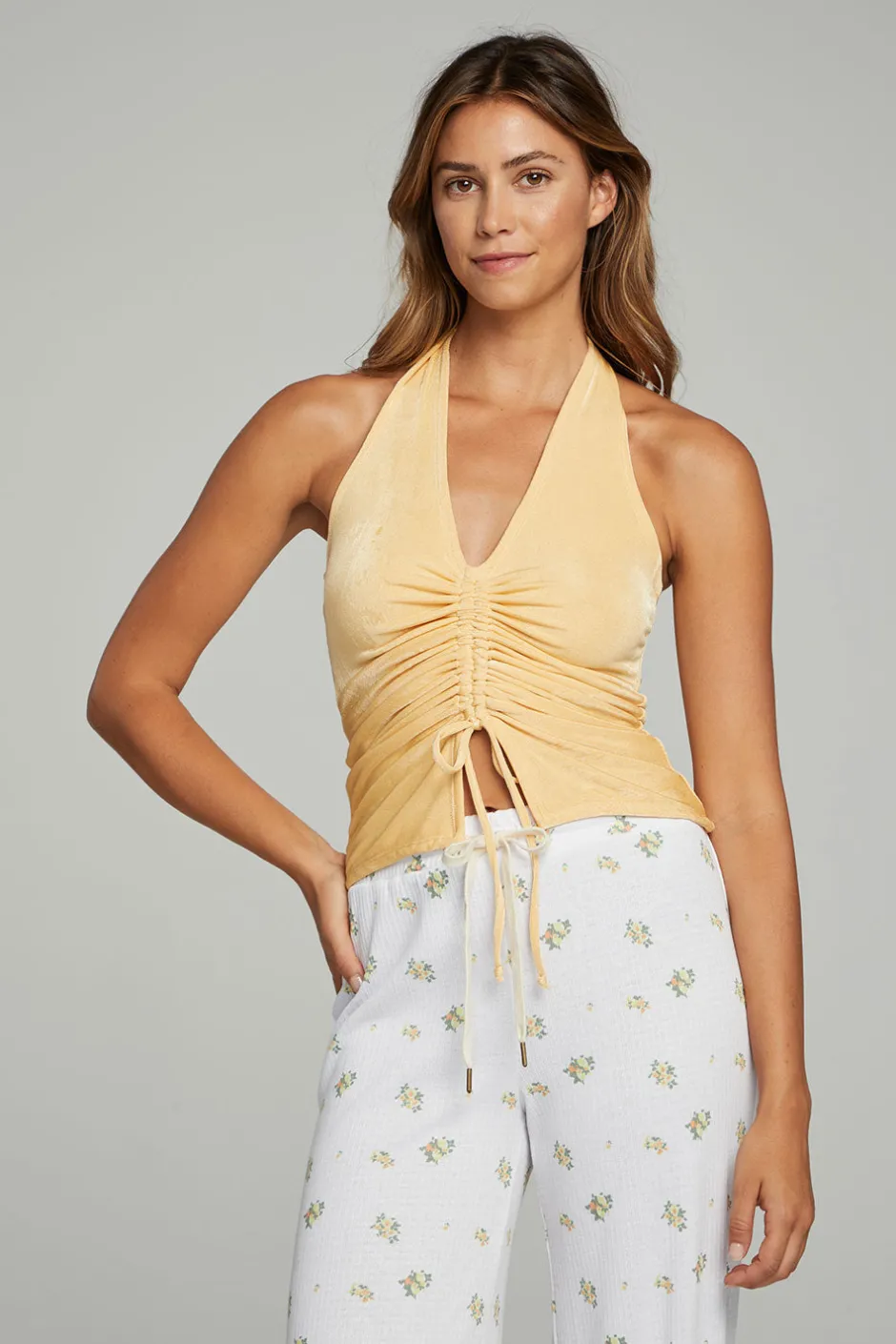 Women Chaser Brand Idlewild Tank Top - Anise Flower