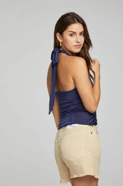 Women Chaser Brand Idlewild Tank Top - Dark Denim
