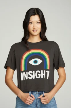 Women Chaser Brand Insight Rainbow Tee