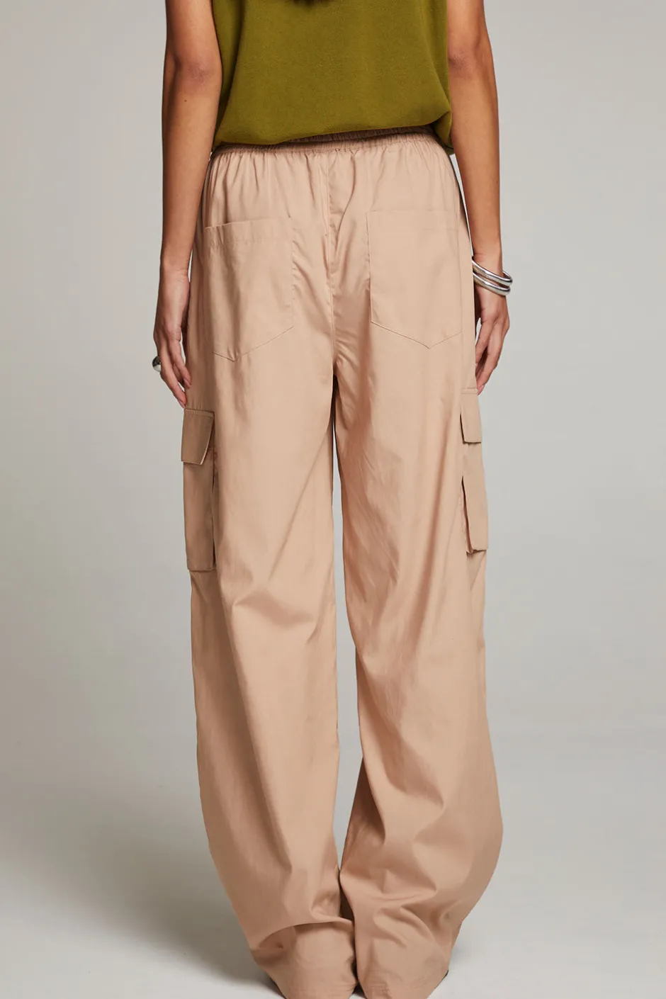 Women Chaser Brand Iris Warm Taupe Trouser