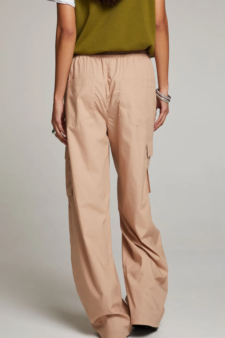 Women Chaser Brand Iris Warm Taupe Trouser
