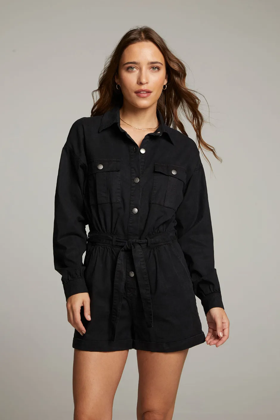 Women Chaser Brand Isabella Licorice Romper