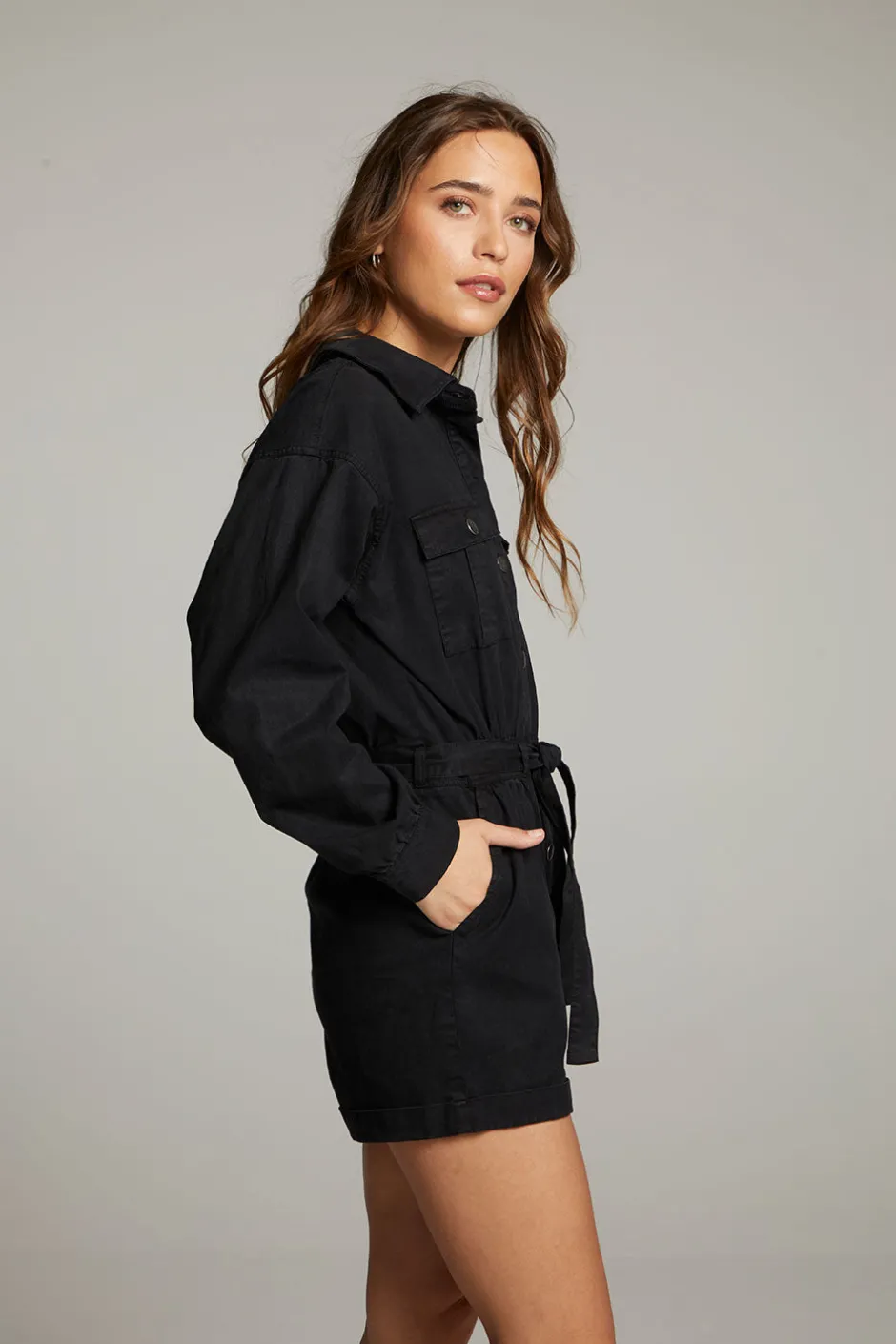 Women Chaser Brand Isabella Licorice Romper
