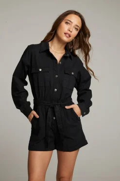 Women Chaser Brand Isabella Licorice Romper