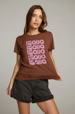 Women Chaser Brand Italia Tee