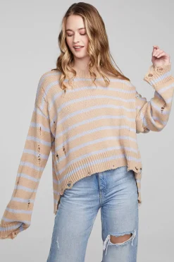 Women Chaser Brand Jax Fairfax Stripe Pullover