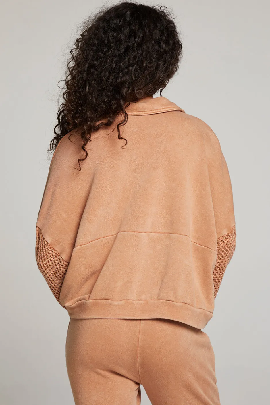 Women Chaser Brand Joe Toffee Half Zip