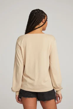 Women Chaser Brand Kara Cappuccino Long Sleeve