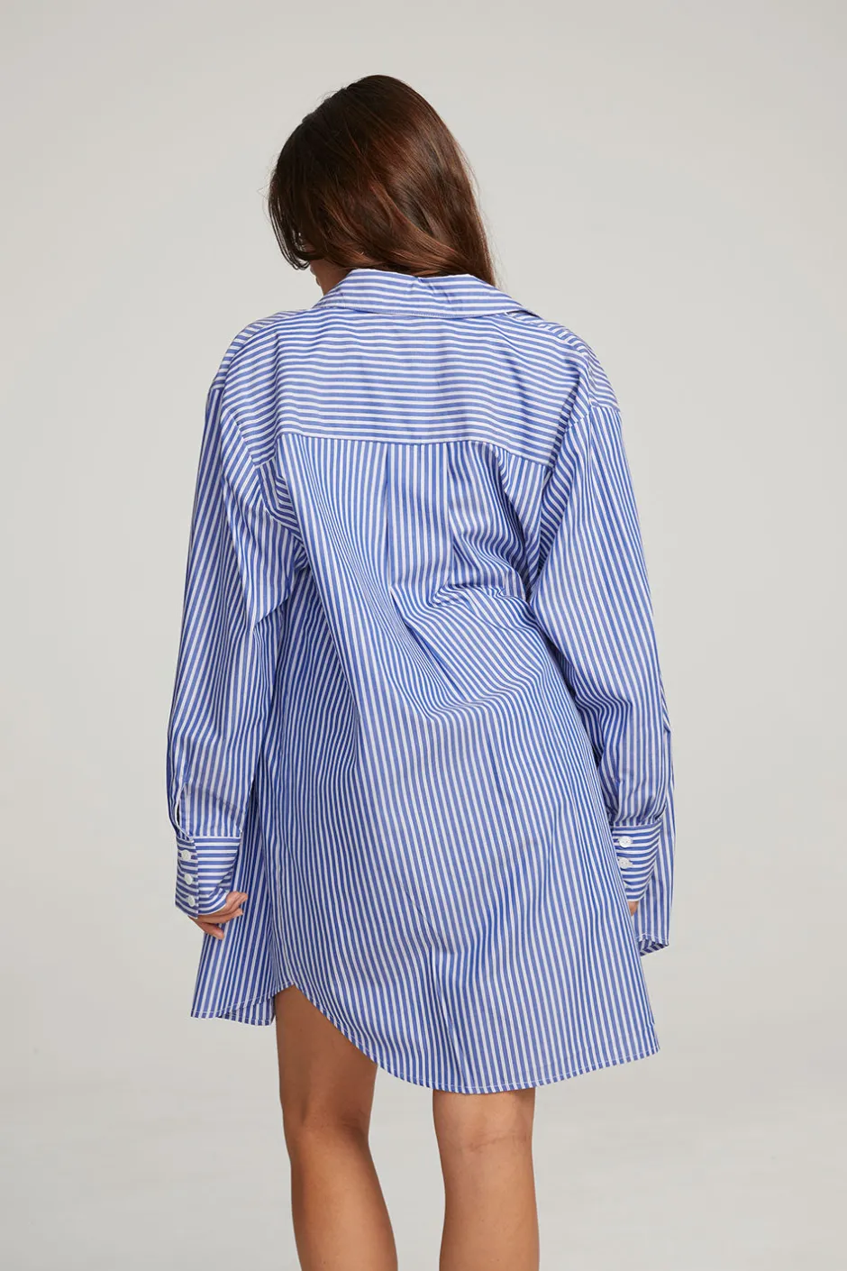 Women Chaser Brand Kerstin Marmont Stripe Button Down
