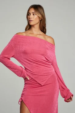 Women Chaser Brand Koston Long Sleeve - Pink Lemonade