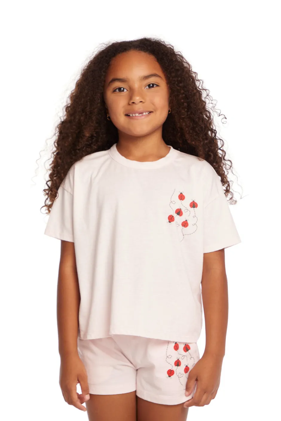 Kids Chaser Brand Ladybugs Girls Tee