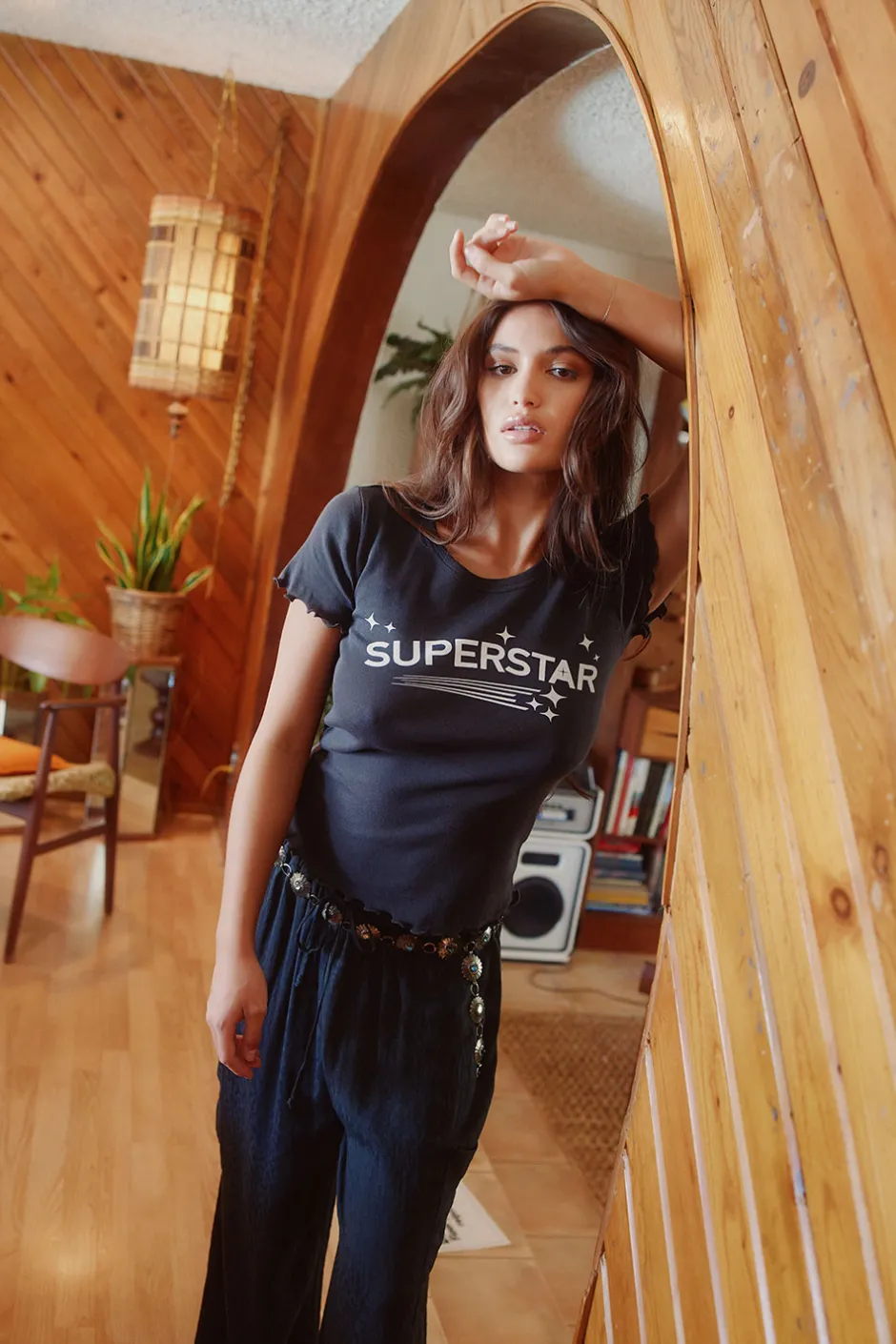Women Chaser Brand Lee Licorice Trousers