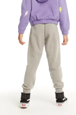 Kids Chaser Brand Leila Gravel Grey Jogger