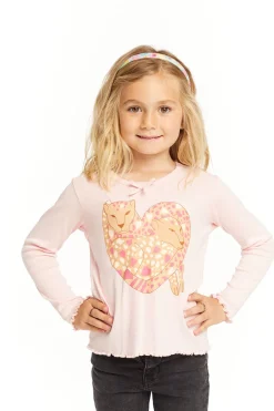 Kids Chaser Brand Leopard Love Long Sleeve