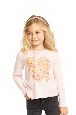Kids Chaser Brand Leopard Love Long Sleeve