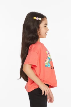 Kids Chaser Brand Lets Roll Girls Tee