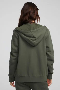 Women Chaser Brand Lex Forest Night Zip Up Hoodie