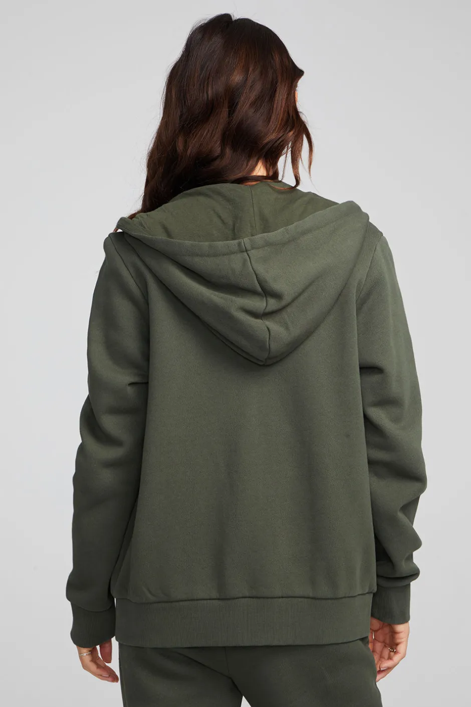 Women Chaser Brand Lex Forest Night Zip Up Hoodie