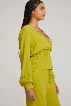 Women Chaser Brand Liberty Citron Blouse