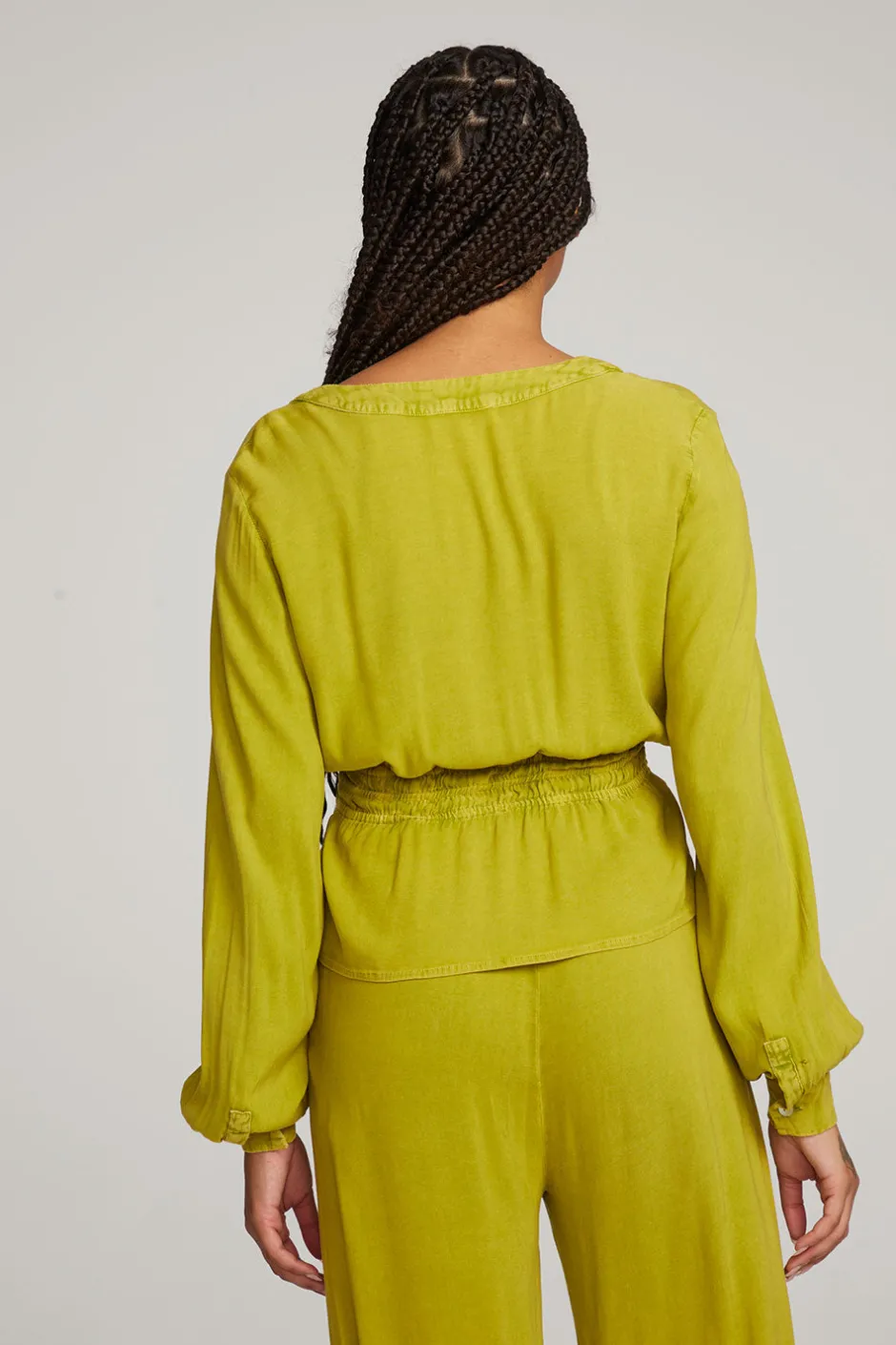 Women Chaser Brand Liberty Citron Blouse