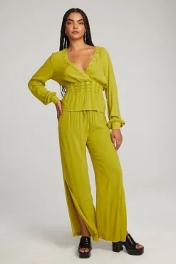 Women Chaser Brand Liberty Citron Blouse
