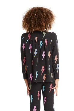 Kids Chaser Brand Lightning Bolts Long Sleeve