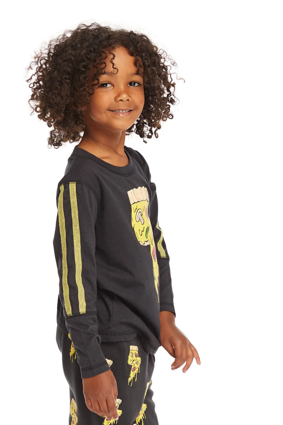 Kids/BOY Chaser Brand Lightning Pizza Long Sleeve Pullover