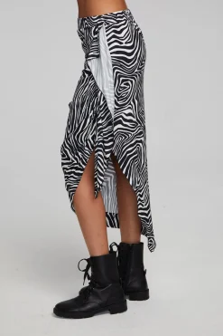 Women Chaser Brand Lindsay Wild Thing Midi Skirt