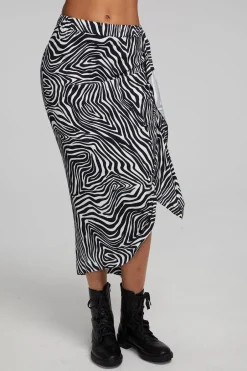 Women Chaser Brand Lindsay Wild Thing Midi Skirt