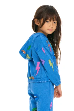 Kids Chaser Brand Lips & Bolts Hoodie