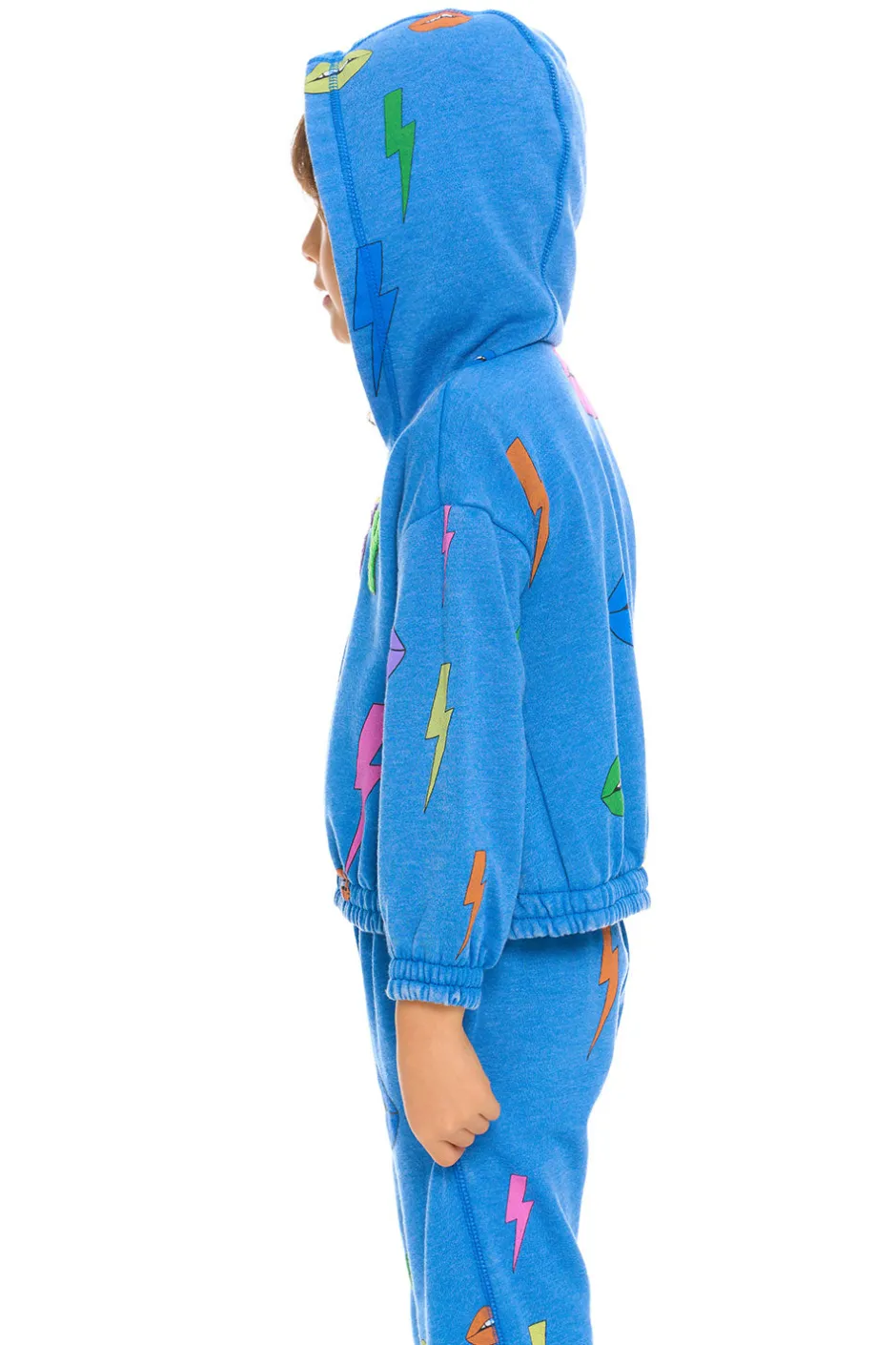Kids Chaser Brand Lips & Bolts Hoodie