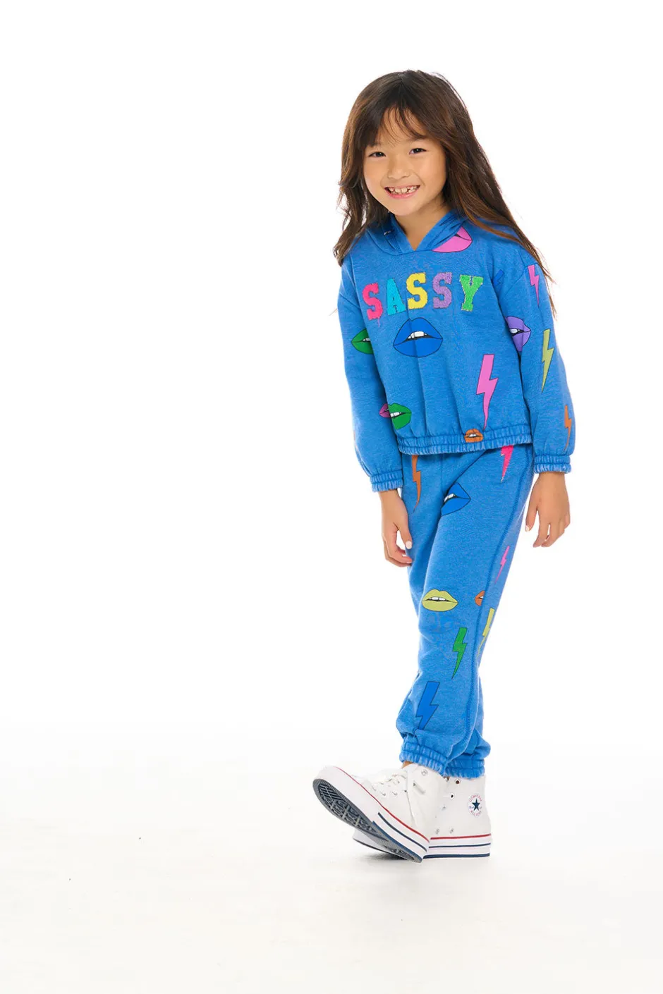 Kids Chaser Brand Lips & Bolts Pant