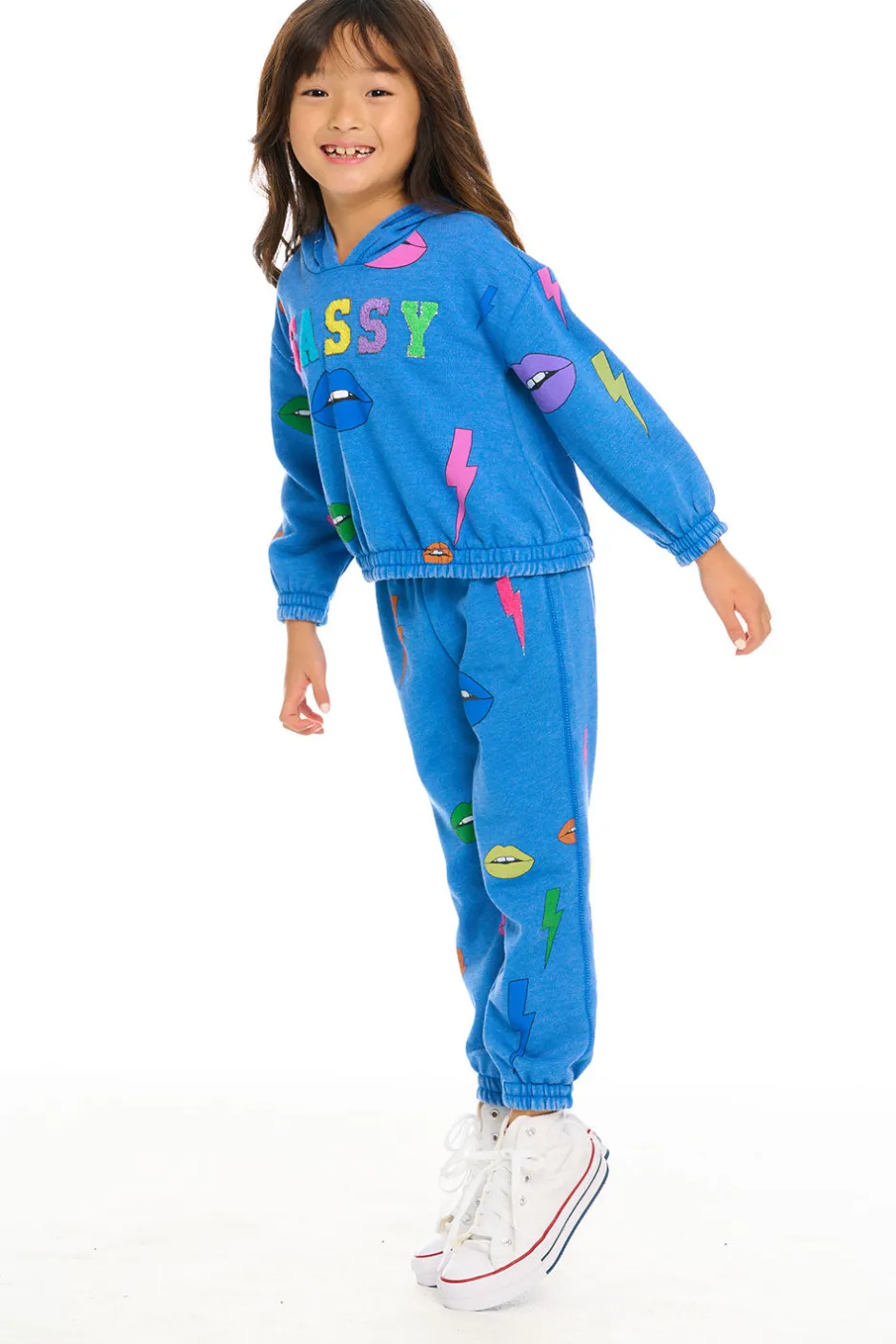 Kids Chaser Brand Lips & Bolts Pant