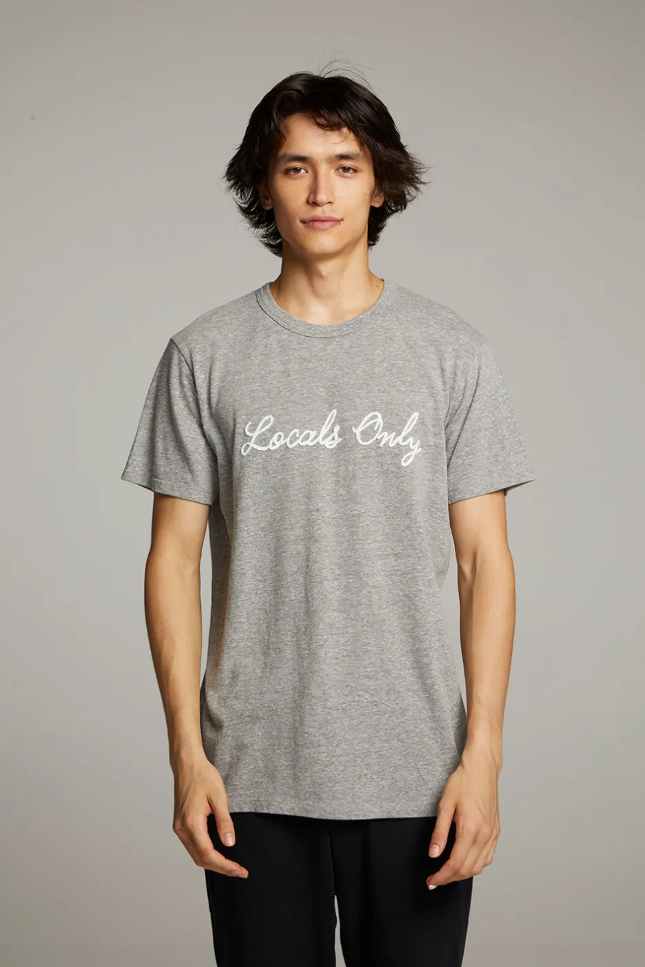 Chaser Brand Locals Only Crew Neck Tee