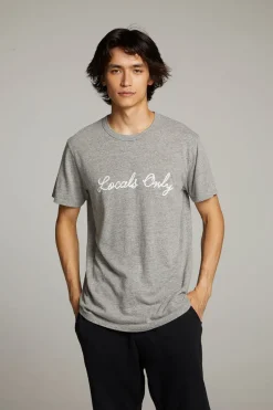 Chaser Brand Locals Only Crew Neck Tee