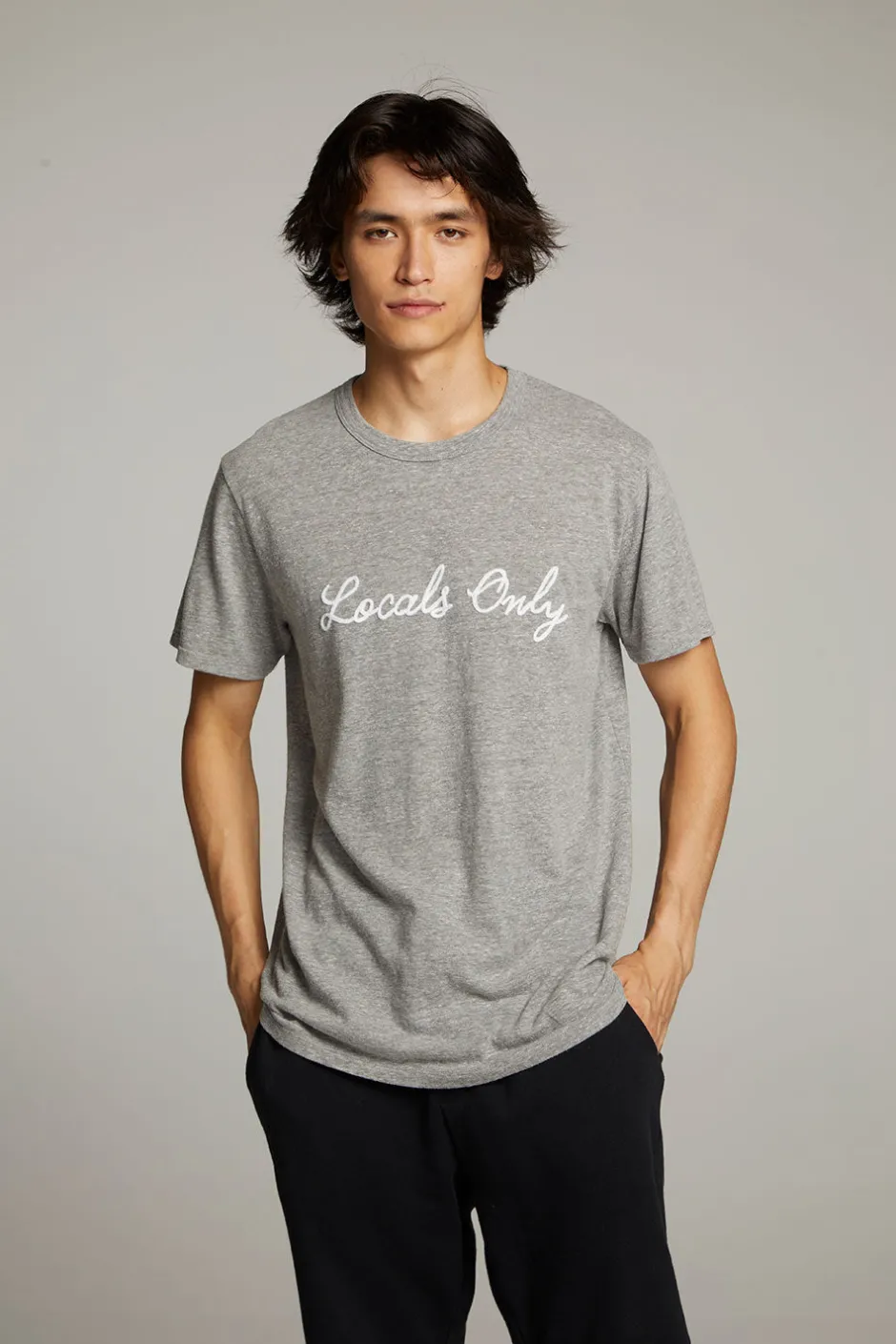 Chaser Brand Locals Only Crew Neck Tee