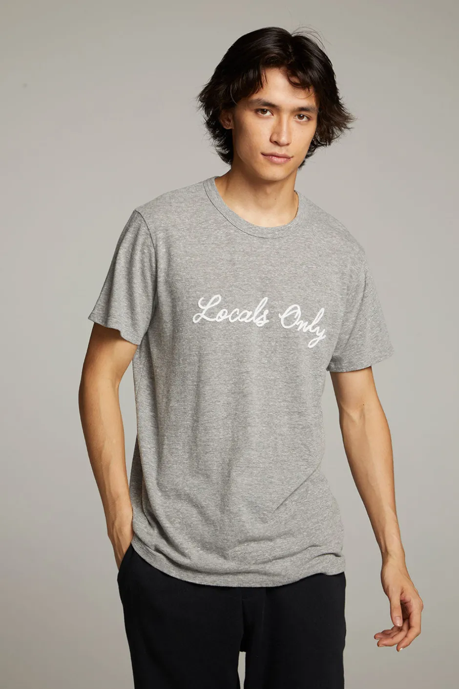Chaser Brand Locals Only Crew Neck Tee