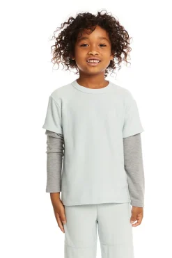 Kids/BOY Chaser Brand Long And Short Sleeve Blue Bird Tee