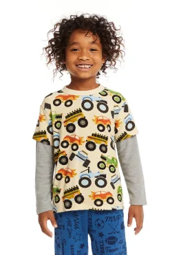 Kids/BOY Chaser Brand Long And Short Sleeve Monster Truck Tee