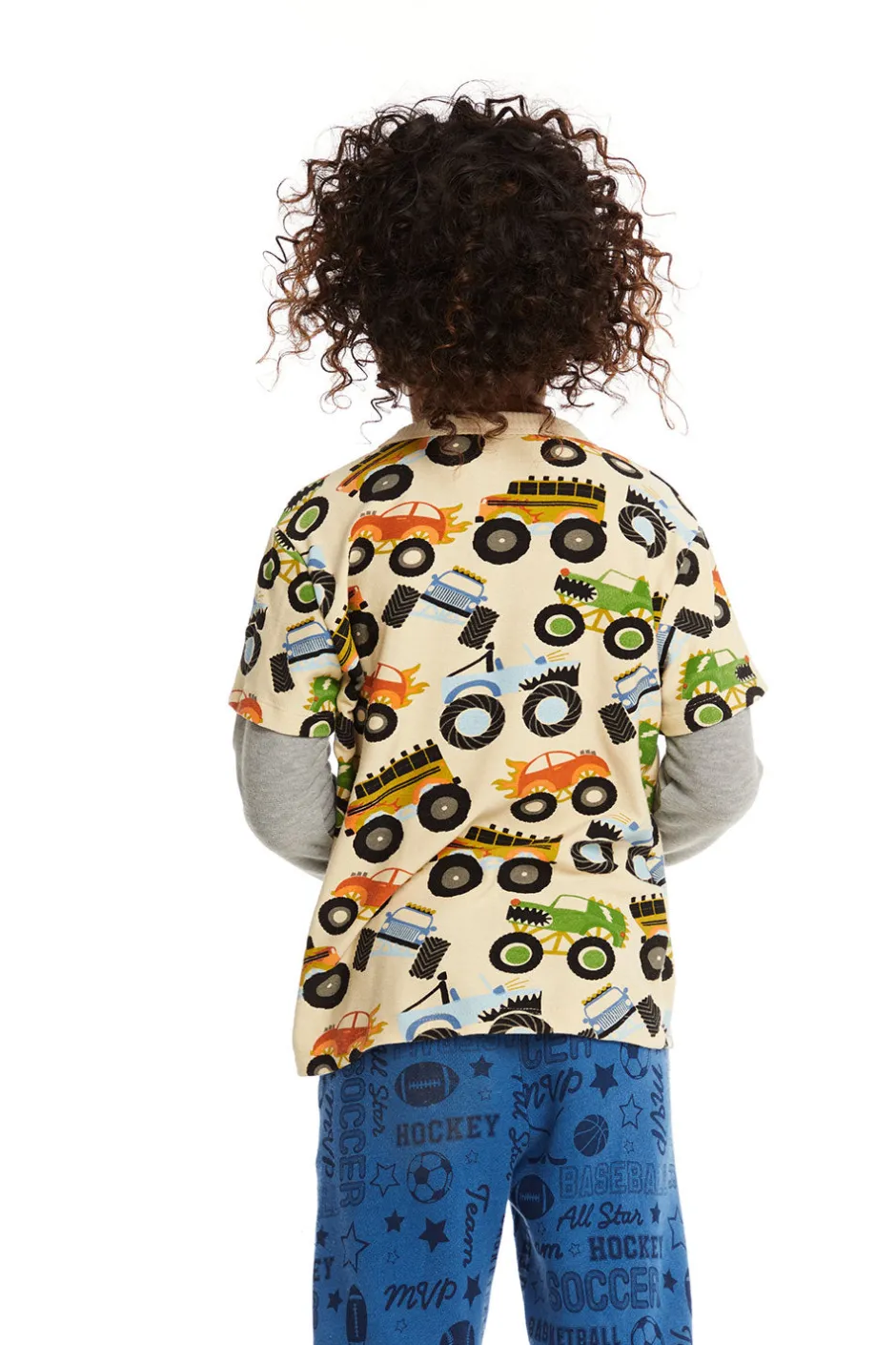 Kids/BOY Chaser Brand Long And Short Sleeve Monster Truck Tee