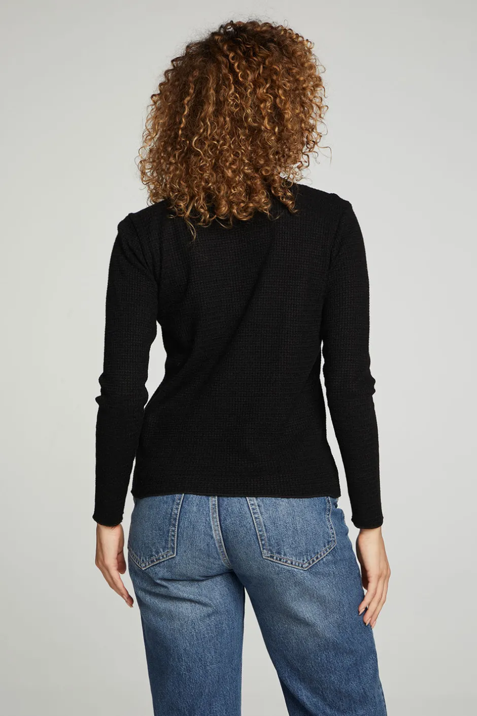 Women Chaser Brand Long Sleeve Crew Neck Tee