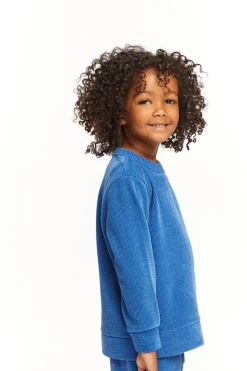 Kids/BOY Chaser Brand Long Sleeve Peacock Crew Neck Pullover