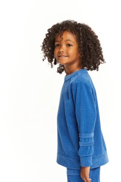 Kids/BOY Chaser Brand Long Sleeve Peacock Crew Neck Pullover