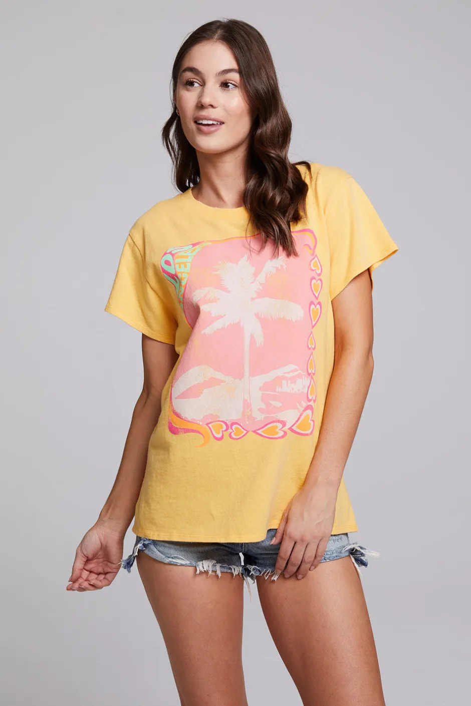 Women Chaser Brand Los Angeles Tee