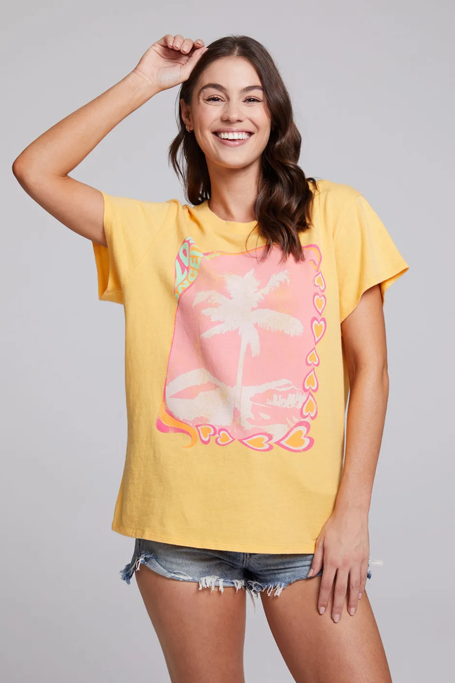 Women Chaser Brand Los Angeles Tee