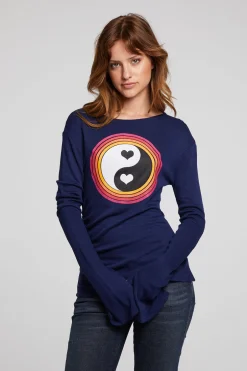 Women Chaser Brand Love Yin Yang Pullover
