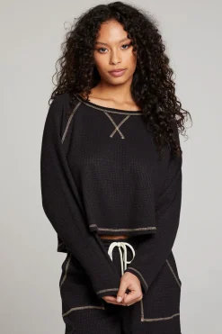 Women Chaser Brand Lucy Licorice Long Sleeve