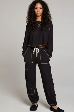 Women Chaser Brand Lucy Licorice Long Sleeve
